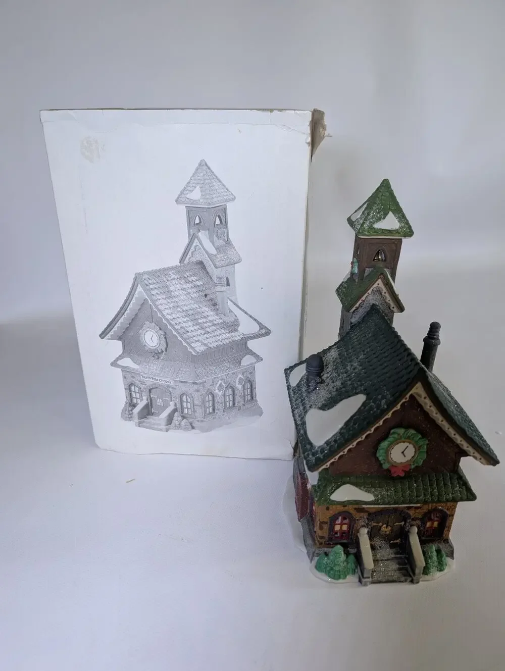 Department 56 North Pole Chapel North Pole Series 56260 MIB VTG